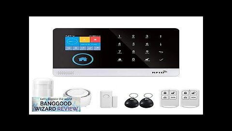 PGST PG-103 Tuya Wireless Alarm System for Home Burglar Security WiFi GSM Review