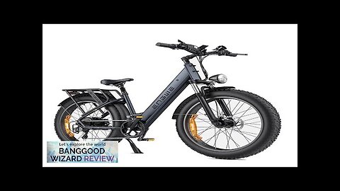 USA DIRECT ENGWE E26 ST 16Ah 48V 750W Electric Bike 26*4.0 Inch Review