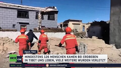 Erdbeben in Tibet: Mindestens 126 Tote, schwierige Rettungsarbeiten