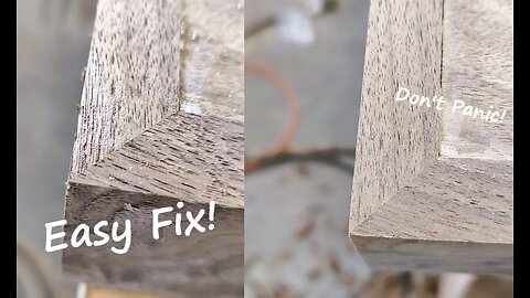 You can always fix it - Wood chip mistake!