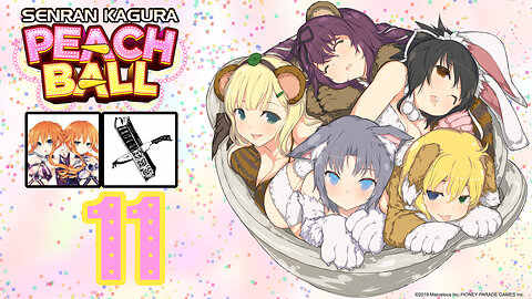 Let's Play Senran Kagura Peach Ball! [11] Murasaki's Route: Rescuing Murasaki Again on Her Route