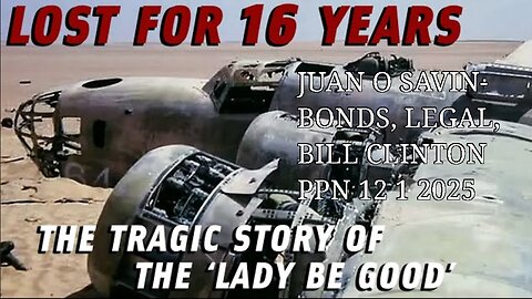 JUAN O SAVIN- BONDS, LEGAL, BILL CLINTON- PPN 12 1 2025