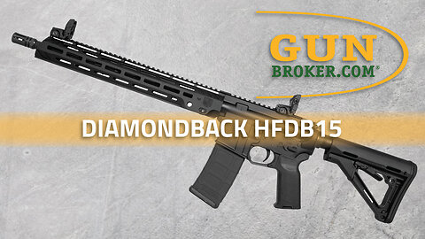 Diamondback HFDB15 Review | AR-15 Now Rockin’ a Knight’s Armament Cold Hammer Forged Barrel
