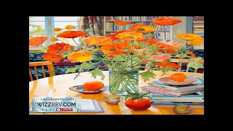 Cross & Glory Poppies Panorama: Orange Elegance 1000 Piece Jigsaw Review