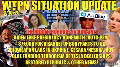 BIDEN AUTO-PEN ,UKRAINE ADRENO-BIOWEAPONS LABS, ACT BLUE, NESARA & MORE.