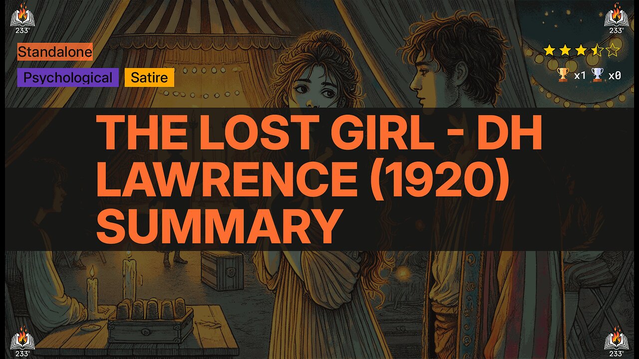 The Lost Girl - DH Lawrence (1920) Summary