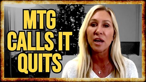 Marjorie Taylor Greene Makes SURPRISE RESIGNATION ANNOUNCEMENT