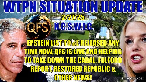 EPSTEIN ISLAND LIST, QFS LIVE, DOGE, FULFORD REPORT, VAIDS 2025 & MORE.