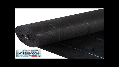 VEVOR Weed Barrier Landscape Fabric 5 x 250 ft 5 Oz Premium Review