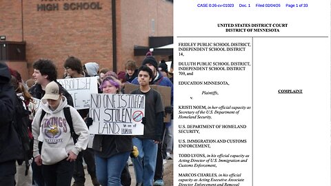 Teachers Union and School Districts SUE Trump Administration Over ICE