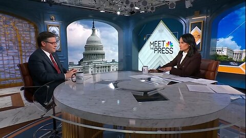 Speaker Johnson Stops NBC Host For Inserting Her Opinion On 2020 Election Fraud In Georgia