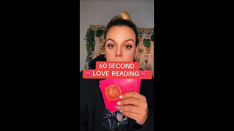 60 second love reading