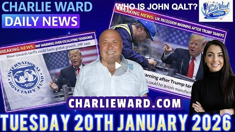 CHARLIE WARD DAILY NEWS WITH CHARLIE WARD & DREW DEMI TUESDAY 20TH JANUARY 2026