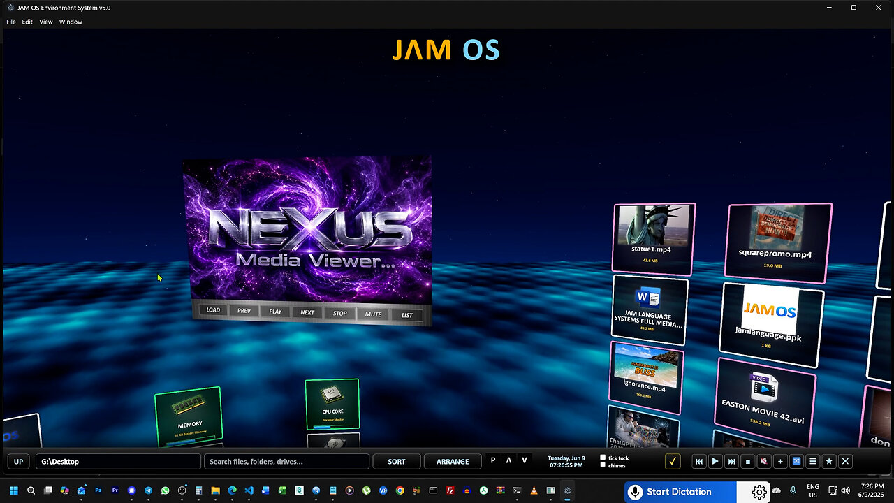 FALL of the MATRIX CH10 in JAM OS
