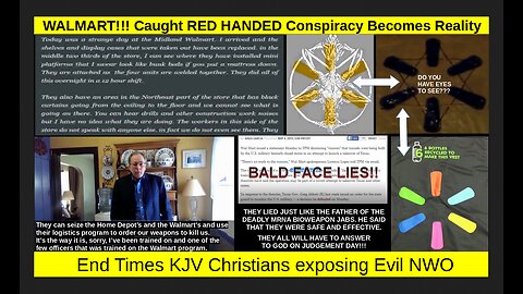 WALMART!!! Caught RED HANDED Conspiracy Becomes Reality