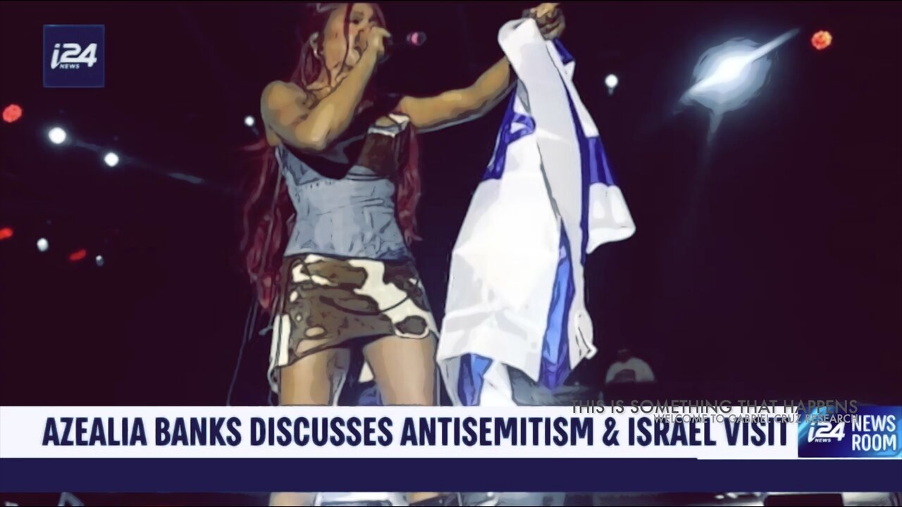 Zionism in Palestine | Israel Propaganda Language-Azealia Banks & Elon | Brujeria Rituals & Kabbalah