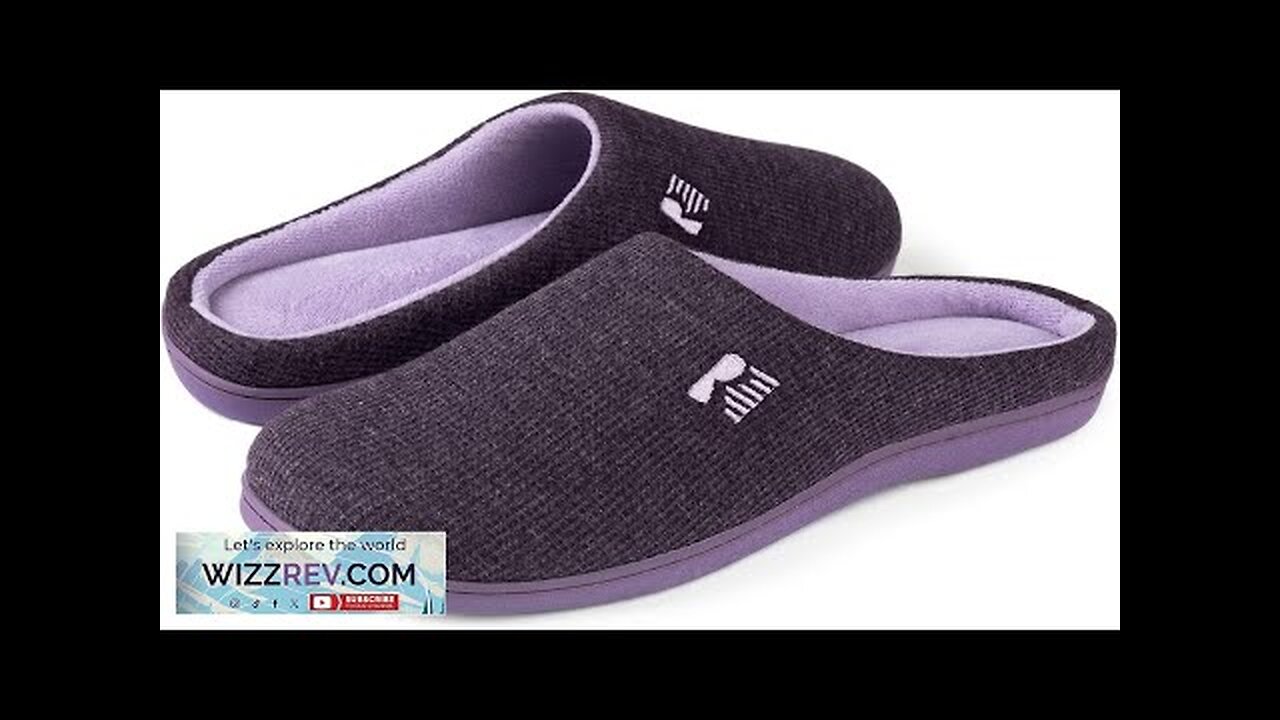 RockDove Women's Original Two-Tone Memory Foam Slipper Review