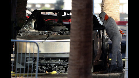 Mortars, gas cannisters, fireworks found in Tesla Cybertruck that exploded near Trump s hotel