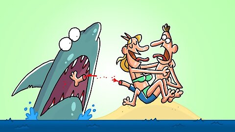 Flirting at the Beach | Cartoon Box 003 | by Frame Order | Hilarious Cartoons