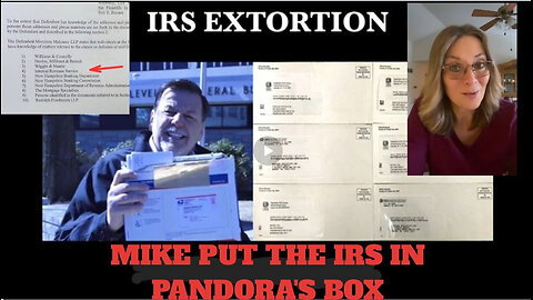 Mike Gill put the IRS in the Pandora's Box