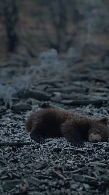 Amid the ashes and flames, nature's most vulnerable have paid the price.