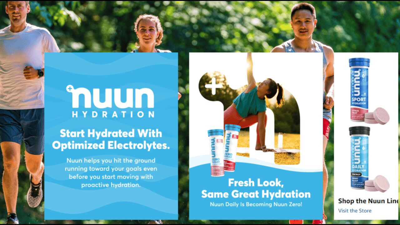 Nuun Sport Electrolyte Tablets - Dissolvable in Water