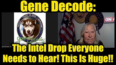 Gene Decode: The Intel Drop Everyone Needs to Hear! This Is Huge!