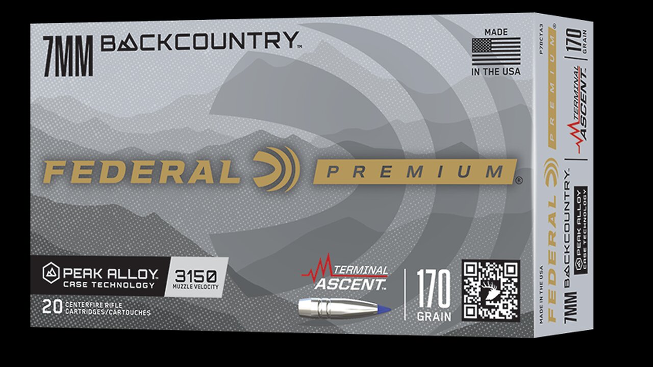Federal 7mm Backcountry Ammo ballistics explained by Federal engineer
