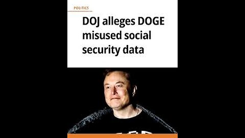breaking Whistleblowers Reveal DOJ confirms DOGE Mishandled all Social Security data