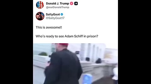 Trump Truths Who Wants To See Adam Schiff In Prison?