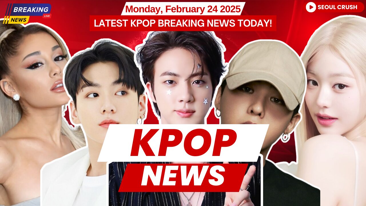 BTS Jin's Milan Runway Moment, Jungkook's Baby Lookalike| Kpop News - February 24, 2025