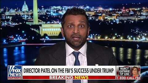 FBI Director: Today's FBI Runs on Law and Facts Unlike Biden's Weaponized FBI