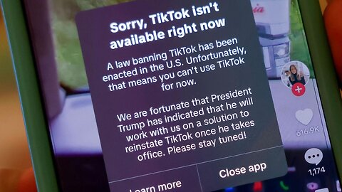 TikTok goes offline in US hours before ban due to come