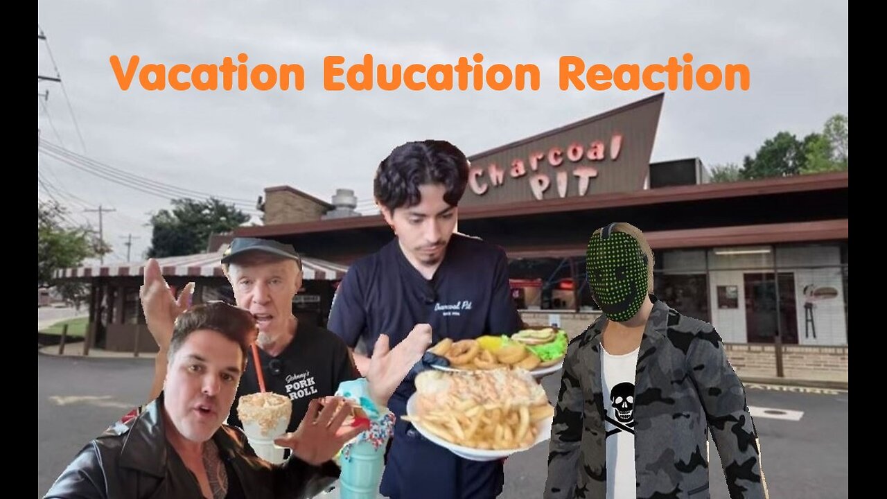 Retro Burger Joint - Charcoal Pit - Reaction - Vacation Education - 2025