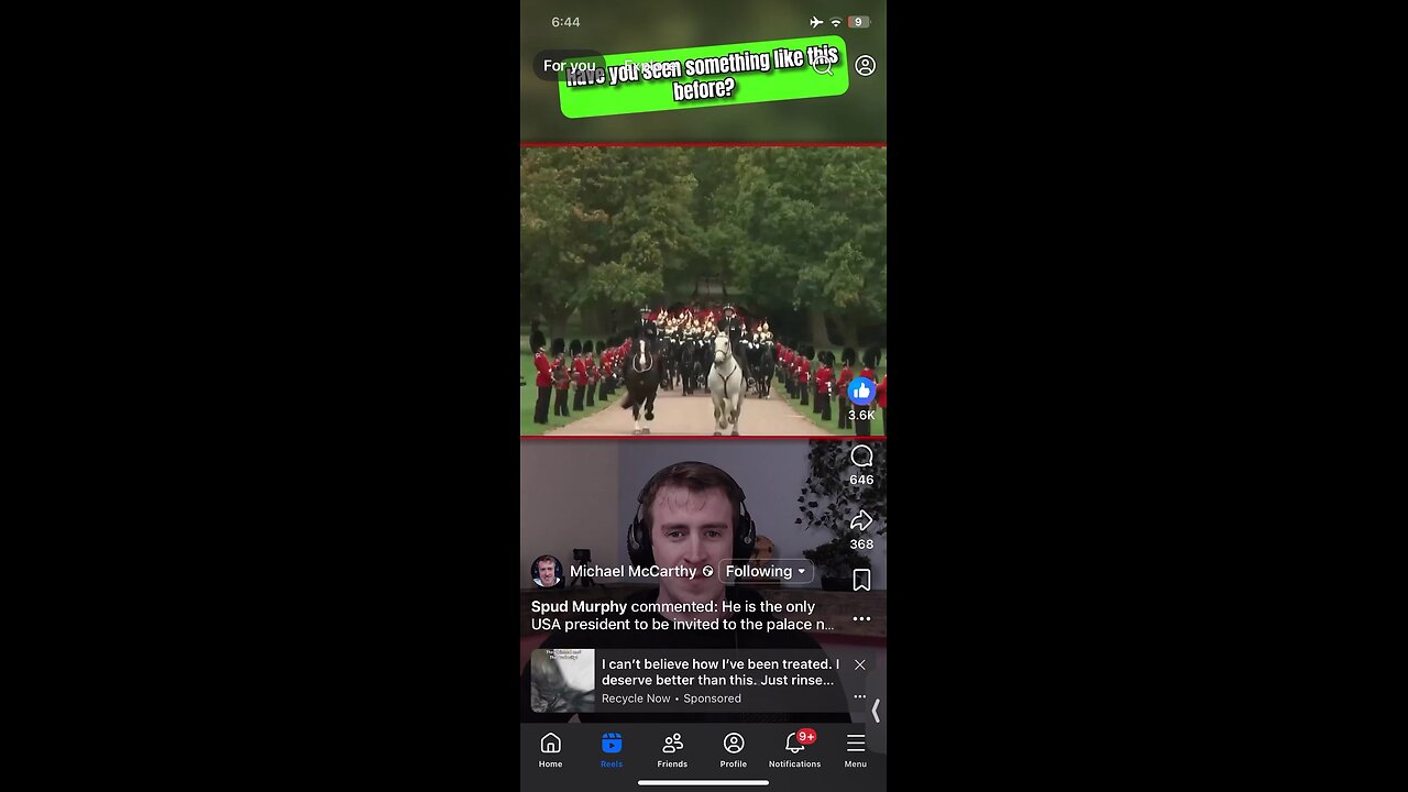 Trump in UK : Royal Welcome