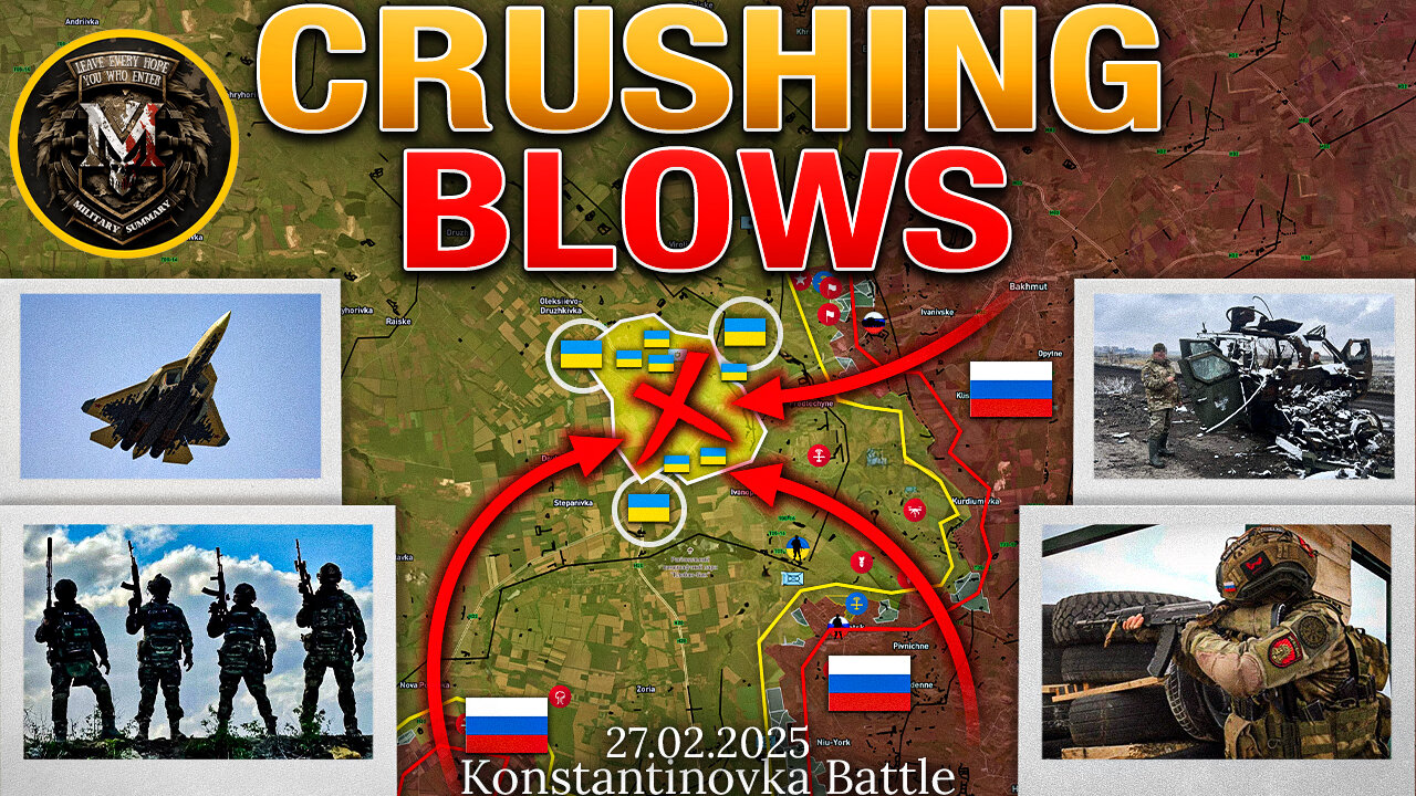 Cold War II❄️Sudzha Near Collapse💥To Be Or Not To Be Security Guarantees❓ Military Summary 27.2.2025