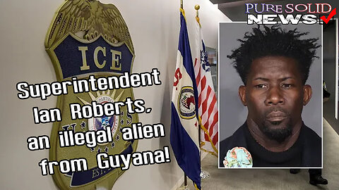 Superintendent Ian Roberts, an illegal alien from Guyana!