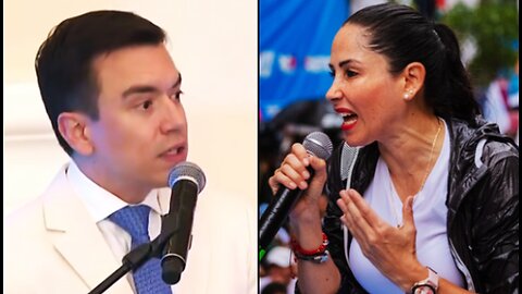 En Ecuador Noboa y González se disputan la Presidencia en una segunda vuelta