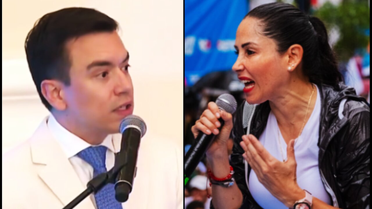 En Ecuador Noboa y González se disputan la Presidencia en una segunda vuelta