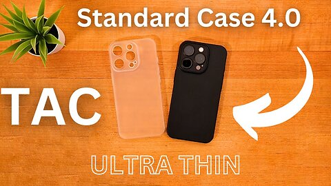 THINNEST iPhone Case EVER? // TAC Standard Case 4.0 for iPhone 16 Pro