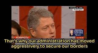 Bill Clinton flashback concerning immigration