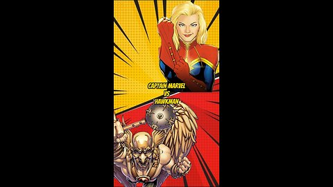 Captain Marvel vs Hawkman - Who Wins?