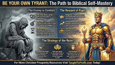 Be Your Own Tyrant: Why Being Gentle With Yourself Is Destroying Your Future!