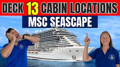 MSC Seascape Cabin Deck 13 | Tall Man's Cruise Adventures