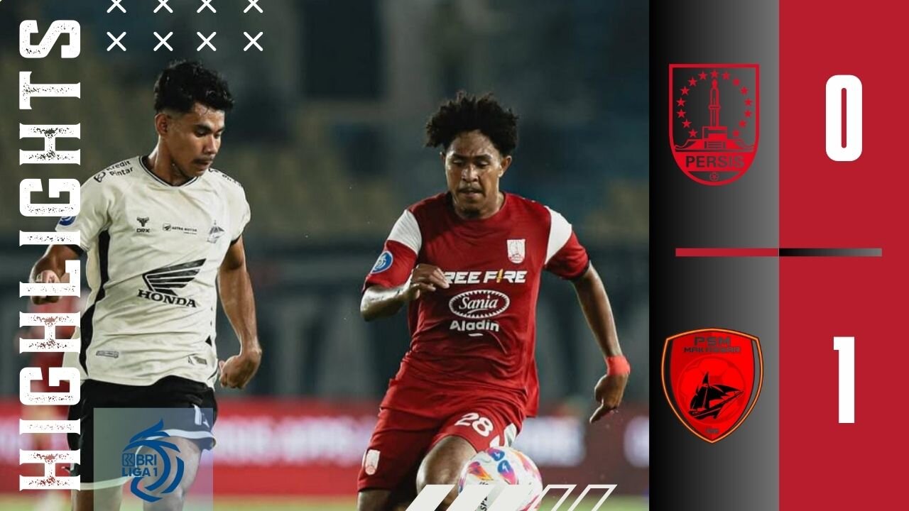 Highlights | Persis Solo 0-1 PSM Makasar | BRI Liga 1 2024/2025 | Full HD