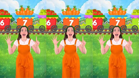 Count to 10 in English | Fun Learning Numbers for Kids #learning #kids #toddlers #numbers #figures