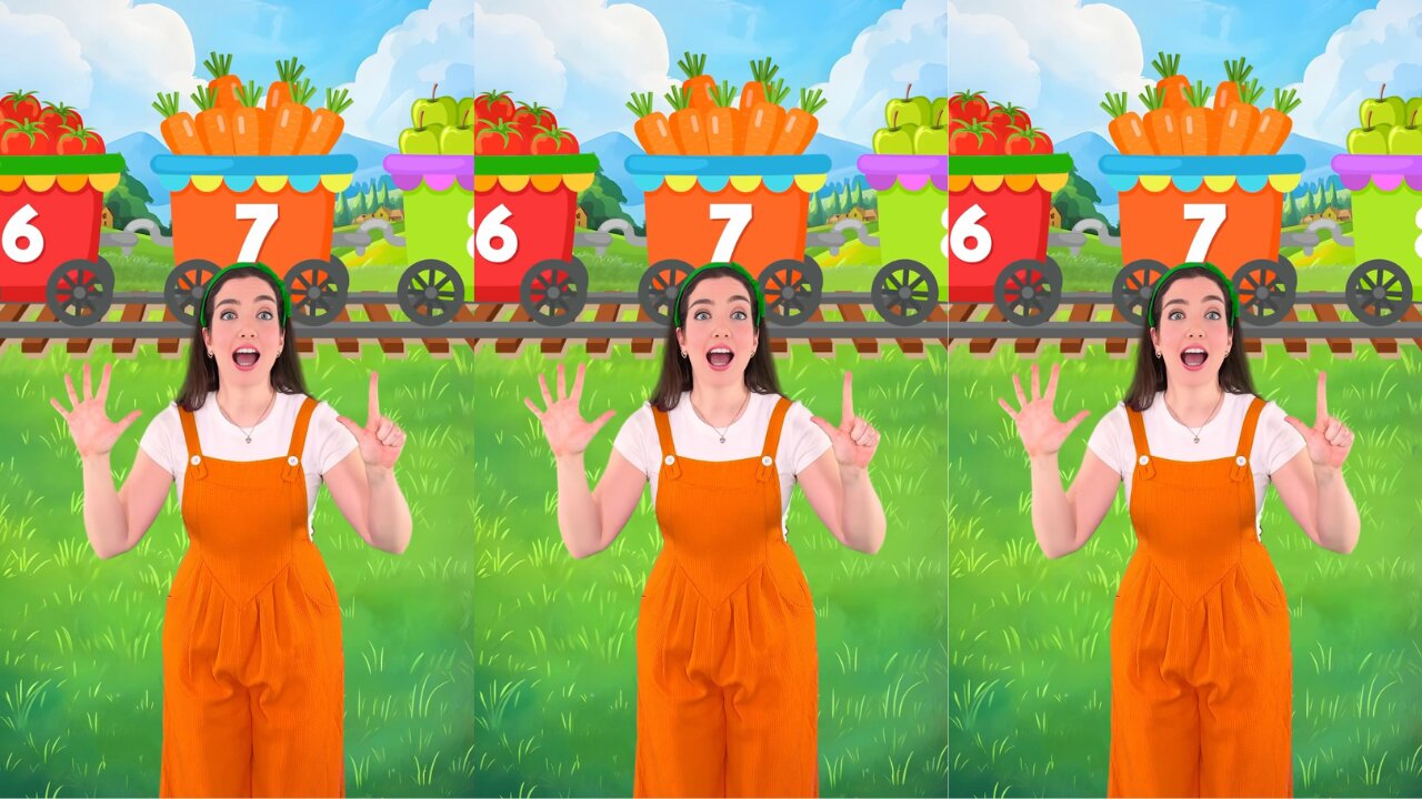 Count to 10 in English | Fun Learning Numbers for Kids #learning #kids #toddlers #numbers #figures