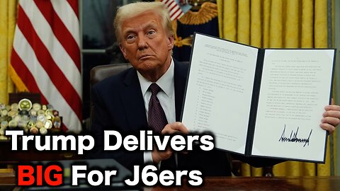 Trump PARDONS J6ers