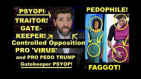 Controlled Opp PRO 'Virus' Pedo TRUMP Psyop 'The People's Voice' in Plain Sight!