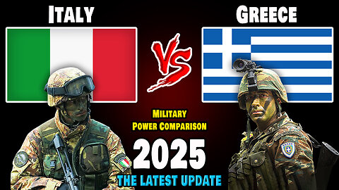 Italy vs Greece Military Power Comparison 2025 | Greece vs Italy Military Power 2025